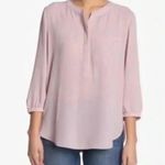 NYDJ Pastel Purple Blouse Size medium Photo 0