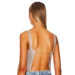 superdown Mackenzie Crop Top in Gold Photo 1