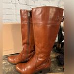Bandolino Vintage Womens Size 6 Cognac Leather Riding Boots Photo 3