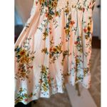 Old Navy  Linen Mini Dress Floral Cottagecore Spring Summer Spaghetti Strap Party Photo 4