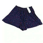 Draper James NWT  size med Pull On Flowy Shorts Blue Spring Whispy Floral New Photo 2