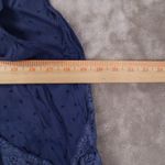 Free People Intimately  Blue Lace Trim Night Shirt Tank Top Women's XS Photo 3