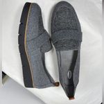 DR. SCHOLL'S Webster Loafer Size 10 Houndstooth Microfiber Slip On Gray Photo 1