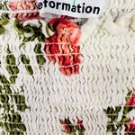 Reformation Hilary Smocked Mini Dress Jolie Size - XS Photo 4