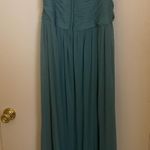 David's Bridal Off The Shoulder Dress Size 12 Photo 5