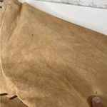 VTG Leather Tan Safari Elephant Animal Boho Jacket Coat Nature quaker factory M Size M Photo 9