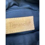 Tignanello Women's Mustard Yellow Suede Leather Shoulder Bag/Purse SKU 5904 Photo 4