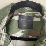 Love Tree Camouflage Jacket Size Small Full Zip pockets cinch waist Photo 8