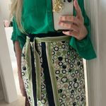 Talbots Talbot wrap around skirt modern design size 2 100% silk Photo 3