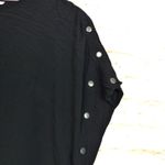 Aritzia Aamito Snap Dress Womens S Black Rayon Mini Wilfred Free Rock Lagenlook Photo 7