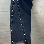 William Rast Dark Wash Studded Skinny Jeans Size 27 Photo 4