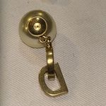 Christian Dior DIOR TRIBALES EARRINGS Gold-Finish Metal and White Resin Pearls Photo 6