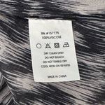 Caballero Collection Lara Top in Inky Ikat Size Small Black Photo 5