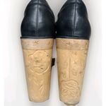 Current Mood Steady Creepin Wooden Faux Leather Platform Heels Shoes Size 8 Black Photo 6