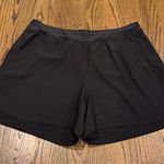 Lands End Womens Solid Black Swim Suit Cover Up Shorts Dry Fit Plus Size XL Photo 0