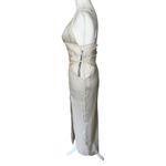 NBD Mika Maxi Dress in Ivory large New Womens Long Gown Photo 4