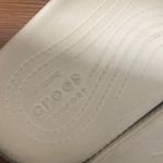 Crocs  Women’s Size 7 & Men’s Size 5 Floral Slide Sandals - Black, Pink, Green Photo 2