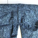 J.Jill  Cropped Pants 12 Blue Straight Leg Cotton Blend Casual Front Zip… Photo 4