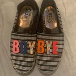 Circus by Sam Edelman Leni Boy Bye Navy Striped Espadrille Flat Size 8.5 Photo 4