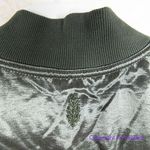 Free People NEW Movement Relay Zip-Up Olive Satin Bomber Jacket, S Photo 12