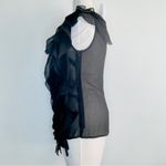 Joyce Leslie  ruffle front one shoulder blouse NWT Photo 5