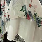 Loft Floral Sheer Blouse Size S Photo 5