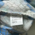 Nick & Nora  Pajama Set‎ Blue Python Snake Print Sleepwear Lounge Set Size Small Photo 3