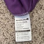 Endura Women’s Cycling Jersey Purple Zip Medium Photo 6