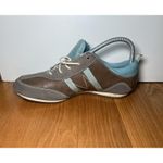 Timberland Shoes Womens Size 8.5 Gray Brown Blue Low Top Lace Up Leather Casual Photo 4