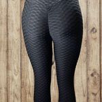 Scrunched up butt lifting leggings TikTok yoga pants Black Size M Photo 0