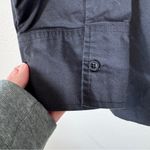 Christine Alexander Blue Rhinestone Stud Button Down Shirt Womens M Casual Black Size M Photo 8