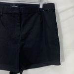 EXPRESS High Rise Black Shortie Shorts Size 14 NWOT Photo 1