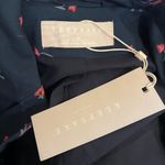 Keepsake NWD Floral Ruffled Blazer Womens Blue Long Sleeves Jacket Size M Photo 8