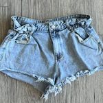 Redial Paper Bag Style Jean Shorts Size Euro 40 Photo 0