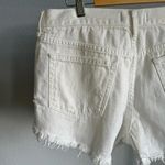 Free People ✨SALE Spring White Loving Good Vibrations Cutoff Shorts Sz 31 NWT Photo 6