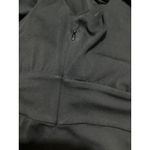 CELINE Black Sleeveless V Neck Midi Dress Size 44 Viscose Blend Elegant Photo 6