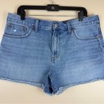 Madewell Women’s Size 31 Relaxed Mid-Rise Denim Shorts Blue Photo 1