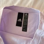 Adidas Light Purple Embroidered T-Shirt Size XS Photo 3