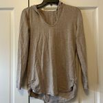 Barefoot Dreams Malibu Collection Luxe Lounge Scrunch Hoodie in Oatmeal Photo 1