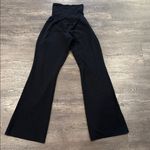 Motherhood Maternity  XL Long Secret Belly Fit Black Wide Leg Dress Pant Slacks Photo 1