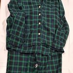 J.Crew  Women Pajamas Green Black‎ - Size S. Photo 3