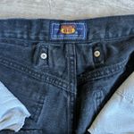 Route 66  Denim High Waist Vintage Shorts Black Size 9 / 10 Photo 2