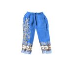 Anthropologie  Leifnotes Blue, White and Black Pants Photo 3