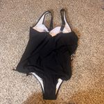 Swimsuits For All Tankini One Piece Leopard Print Tummy Control Swimsuit 2XL Black Size XXL Photo 1