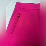 Kate Spade  Hot Pink Skirt with Gold Zipper Details Photo 3