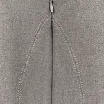 Armani Collezioni Sleek  Black Wool Crepe Sleeveless Zip Front Dress Size 6 Photo 3