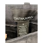 Cynthia Rowley Navy Blue PIA Slim Ankle Length Clean Front Pants Women's 8 NEW Photo 4