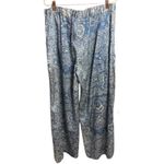 Johnny Was Lauchlen Wide leg Silk Pants. Size L Photo 9