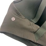 Lululemon  Dark Green Halter Strappy Energy High Impact Sports Bra Size 38DD Photo 3