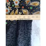 Laurence Kazar VTG Silk Beaded Shoulder Pad Short Sleeve Blouse Old Money Sz L Photo 4